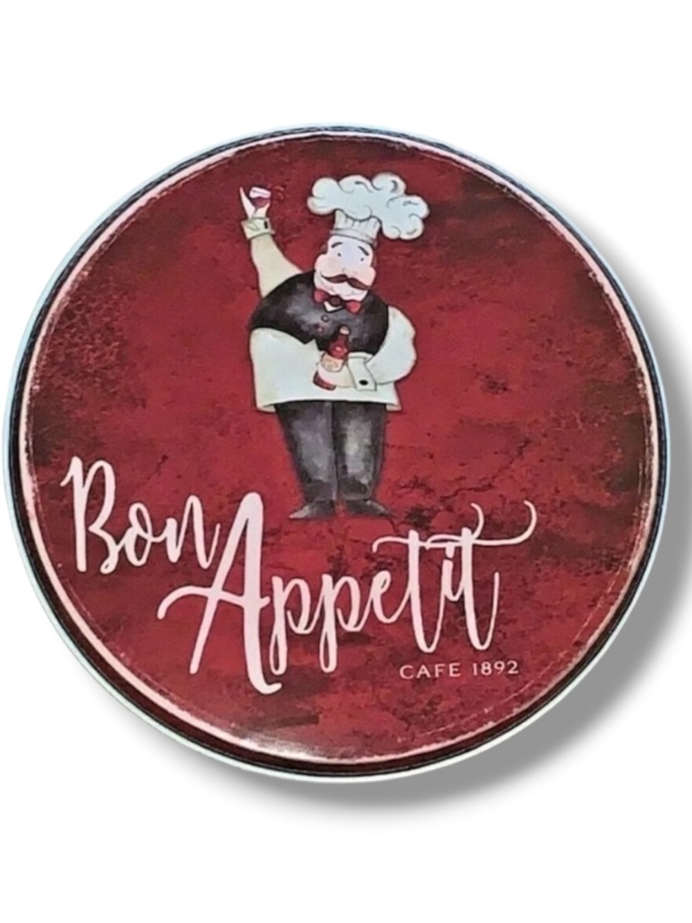 Stove Burner Covers  Bon Appetite Cafe 1892 Range Kleen 4 Piece Metal Set